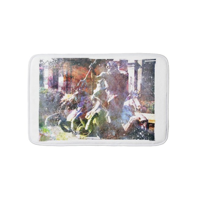 Tapete De Banheiro Netuno (frente)