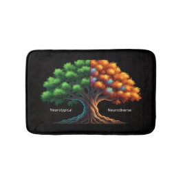 Tapete De Banheiro Neurotypical vs. Neurodiverse