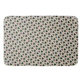 Tapete De Banheiro Neutral geometric triangle Bath Mat