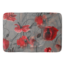 Tapete De Banheiro Névoa de Papoula