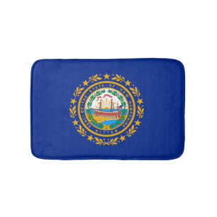 Tapete De Banheiro New Hampshire State Flag Design