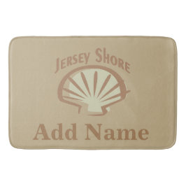 Tapete De Banheiro New Jersey Shore, adicionar texto