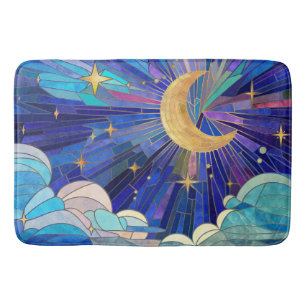 Tapete De Banheiro Night Sky - Digital Art Mosaico