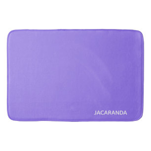 Tapete De Banheiro Nome de cor púrpura Jacaranda