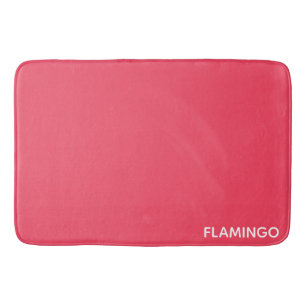 Tapete De Banheiro Nome de cor rosa Flamingo