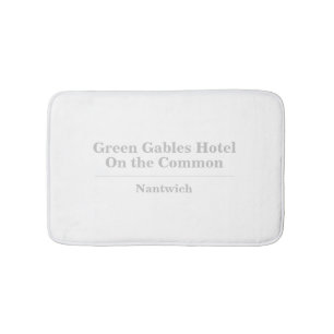 Tapete De Banheiro Nome do Hotel ou Alojamento