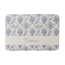 Nome Padrão Azul Toile de Jouy País Francês 