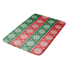 Tapete De Banheiro Nordic Noel Tricô