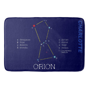 Tapete De Banheiro Norte Hemisfério Constelação Orion