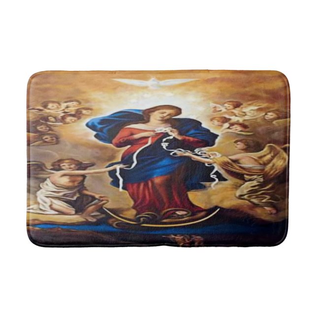 Tapete De Banheiro Nossa Senhora Undoer of Knots (Frente)