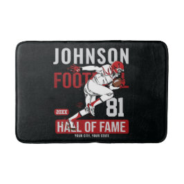 Tapete De Banheiro NÚMERO DE NÚMERO DA Equipe DE Futebol Personalizad