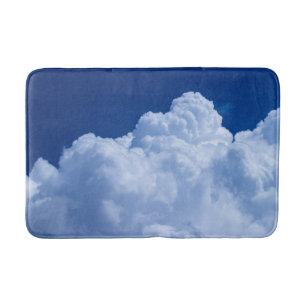 Tapete De Banheiro Nuvens inchado brancas e céu azul