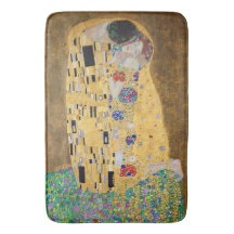 O Beijo de Gustav Klimt Bath Mat