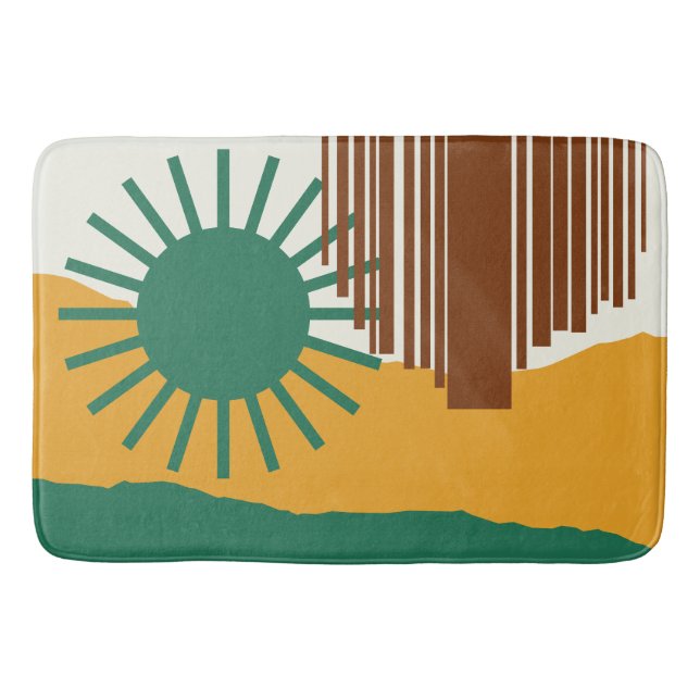 Tapete De Banheiro O céu está caindo 2 (Frente)