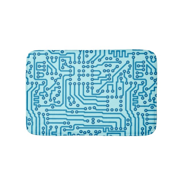 Tapete De Banheiro O conselho de circuito eletrônico de Digitas (frente)