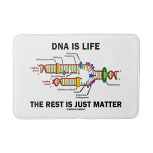 Tapete De Banheiro O DNA É A Vida O Resto É Apenas Humor Importante