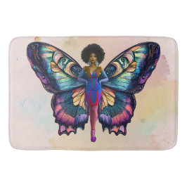 Tapete De Banheiro O Efeito Solúvel Da Borboleta (Imagem)