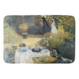 Tapete De Banheiro O Luncheon Claude Monet