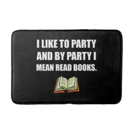 Tapete De Banheiro O partido leu livros