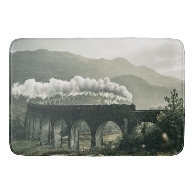 Tapete De Banheiro O Viaduto Das Montanhas (Frente)