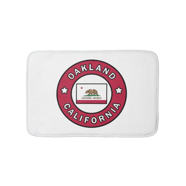 Tapete De Banheiro Oakland California (frente)