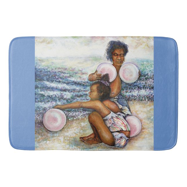 Tapete De Banheiro Obcecado com Conquistar o Impossível (Frente)