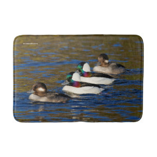Tapete De Banheiro Obtendo meus patos em seguido: Quatro Buffleheads