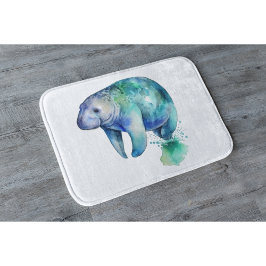 Tapete De Banheiro Oceanic Whisper Manatee