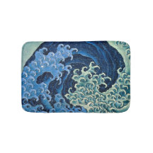 Onda Feminina Hokusai Vintage Oceano