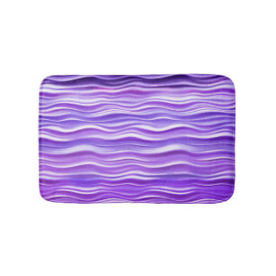 Tapete De Banheiro Ondas Roxas PixDezines