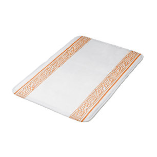 Tapete De Banheiro Orange Grecien Design