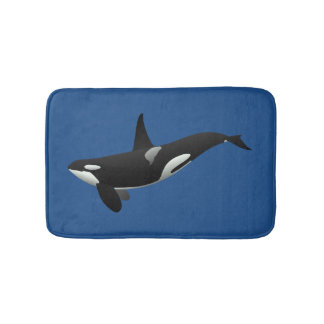 Tapete De Banheiro Orca Killer Whale Mat
