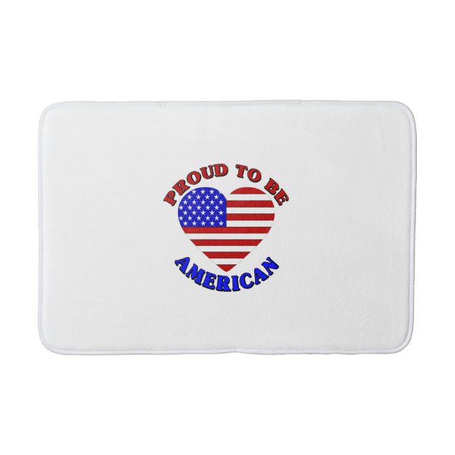Tapete De Banheiro Orgulho De Ser Americano (Frente)