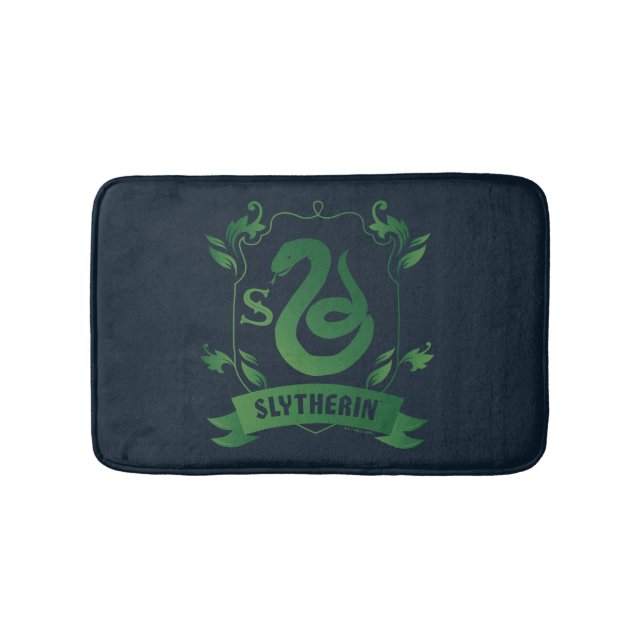 Tapete De Banheiro Ornamentado SLYTHERIN™ House Crest (frente)