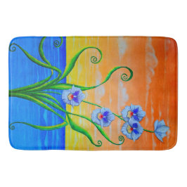 Tapete De Banheiro Orquídeas do Oceano Sol