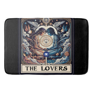 Tapete De Banheiro OS AMANTES Tarot Celestial Homem & Mulher Almas Gê