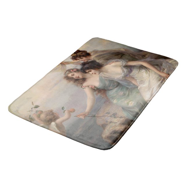 Tapete De Banheiro Os Três Graves de Edouard Bisson (Angulado)