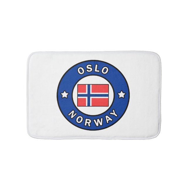 Tapete De Banheiro Oslo Noruega (frente)