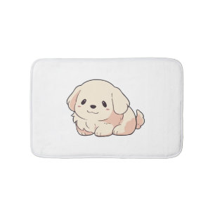 Tapete De Banheiro Ouro Chibi - Puppy