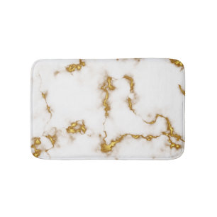 Tapete De Banheiro Ouro de mármore elegante real luxuoso