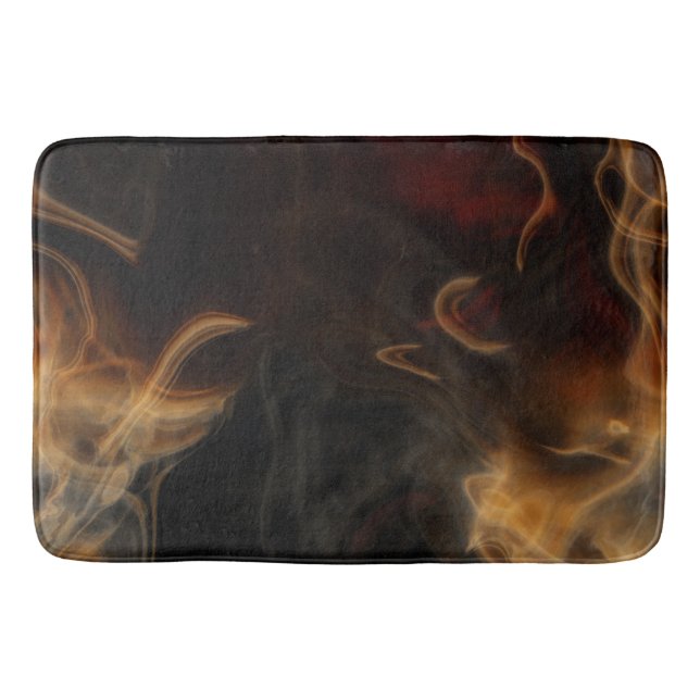 Tapete De Banheiro Ouro Fogo (Frente)