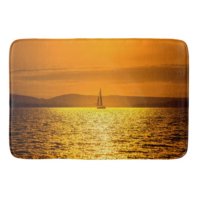 Tapete De Banheiro Ouro Sunset Service (Frente)