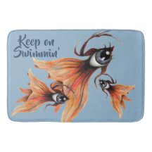 Ouro Surreal Goldfish Fantástico Art Qualquer Cor