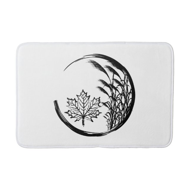 Tapete De Banheiro Outono / Queda (Frente)