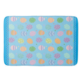 Tapete De Banheiro Ovo de Páscoa Pastel