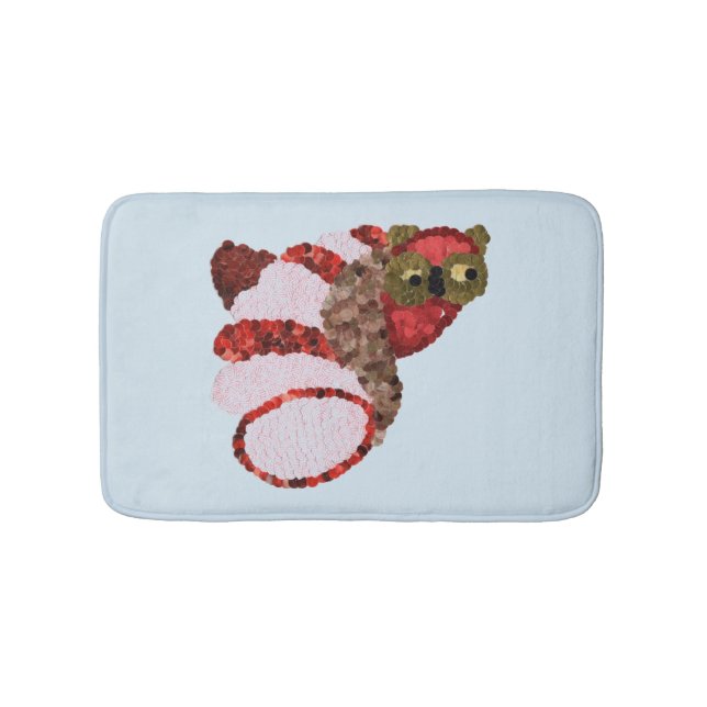 Tapete De Banheiro Owl Bath Mat (frente)