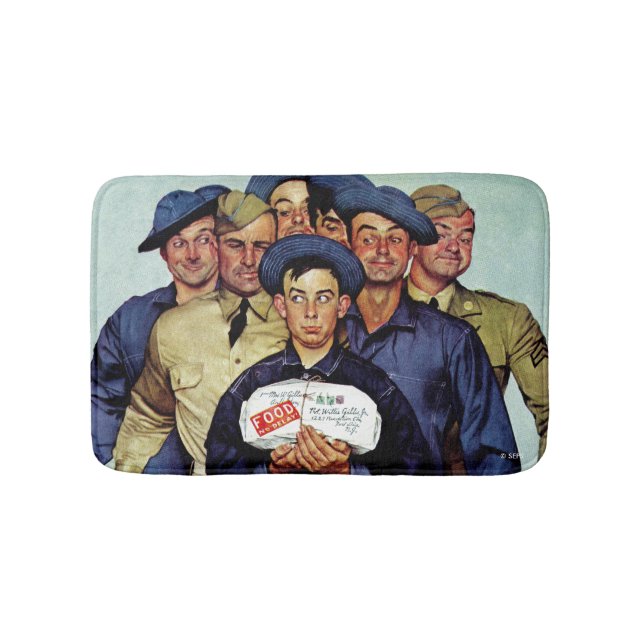 Tapete De Banheiro Pacote de Willie Gillis da casa (frente)