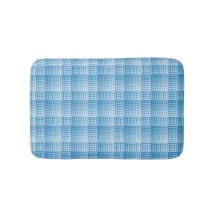 Padrão Abstrato Xadrez Branco Azul