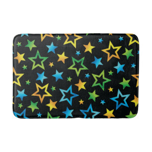 Tapete De Banheiro Padrão de estrelas