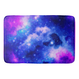 Tapete De Banheiro Padrão de exploração de nebulosa vibrante